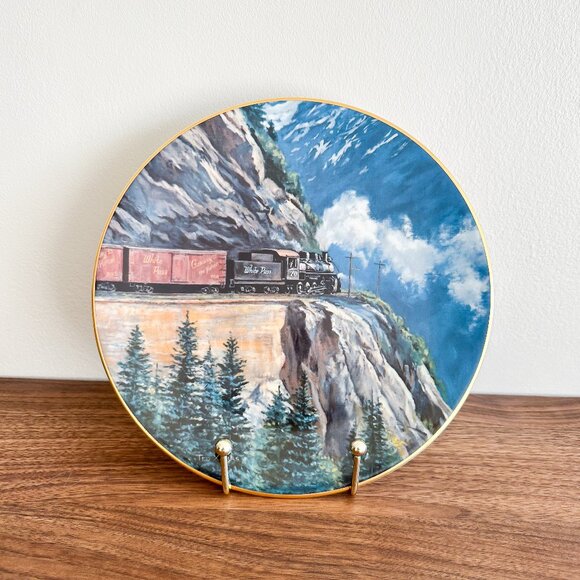 White Pass Train Plate | Ted Xaras | Age of Steam #5 - Picture 1 of 5